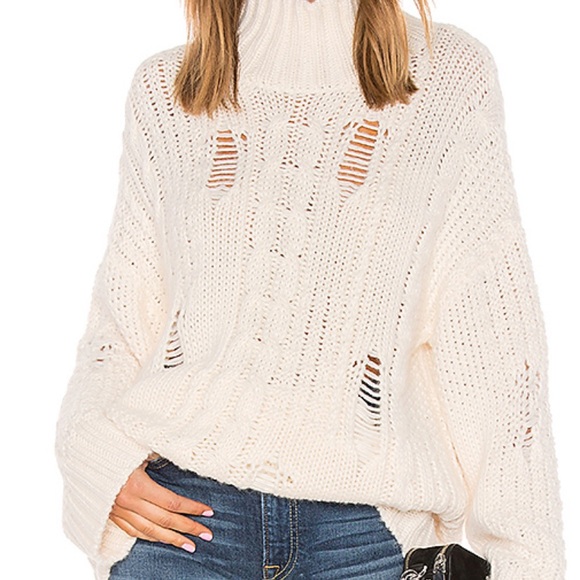 Current/Elliott The Vin Distressed Sweater - Picture 9 of 16